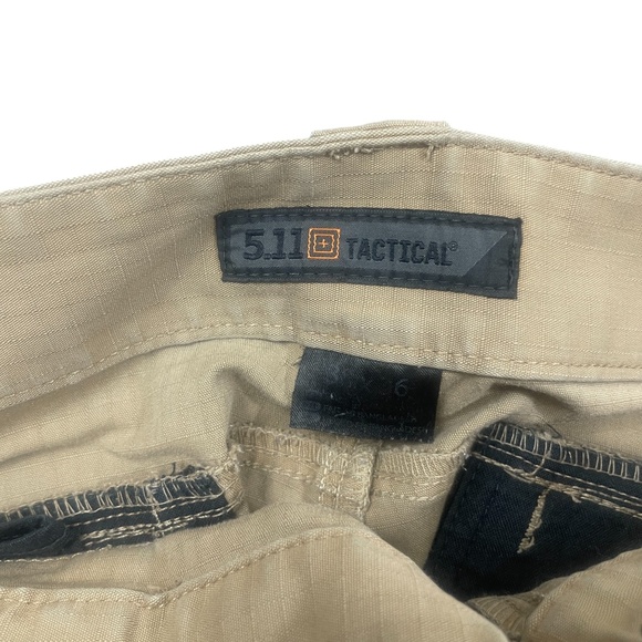 5.11 Mens Beige Tactical Pants Cargo Pockets Zipper 38 x 34 (see measurements) - Picture 2 of 6